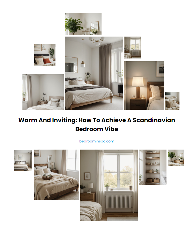 Warm and Inviting: How to Achieve a Scandinavian Bedroom Vibe