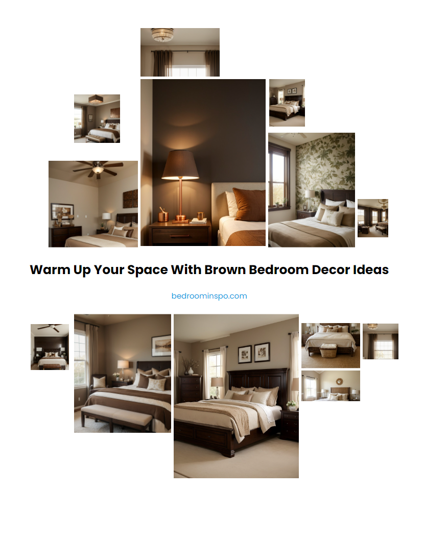 Warm Up Your Space with Brown Bedroom Decor Ideas