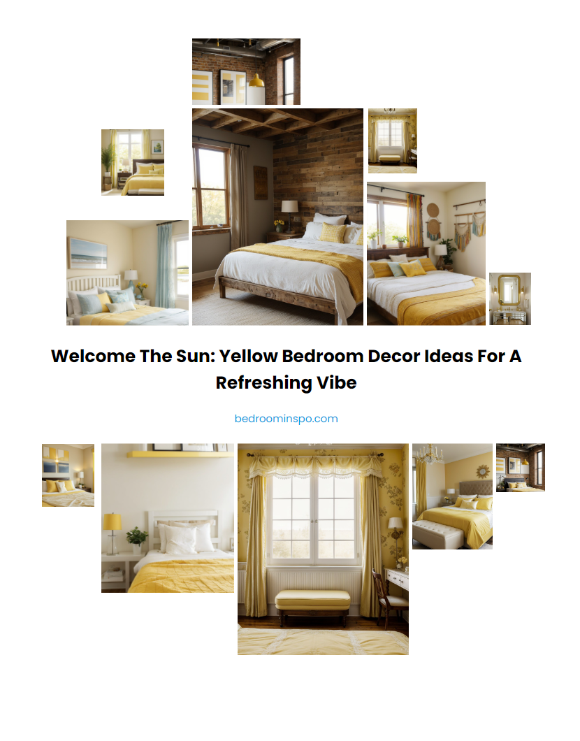 Welcome the sun: Yellow bedroom decor ideas for a refreshing vibe