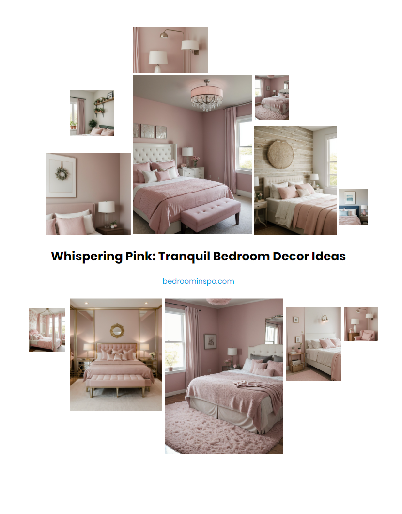 Whispering Pink: Tranquil Bedroom Decor Ideas