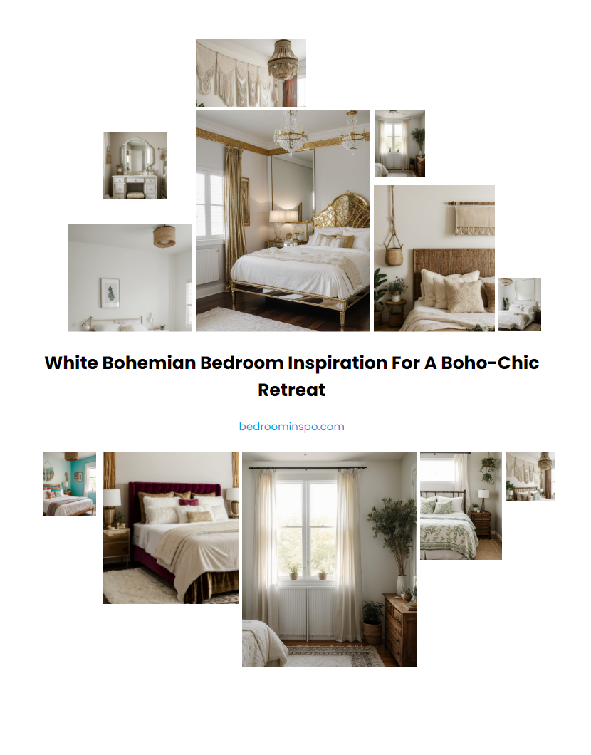 White Bohemian Bedroom Inspiration for a Boho-Chic Retreat