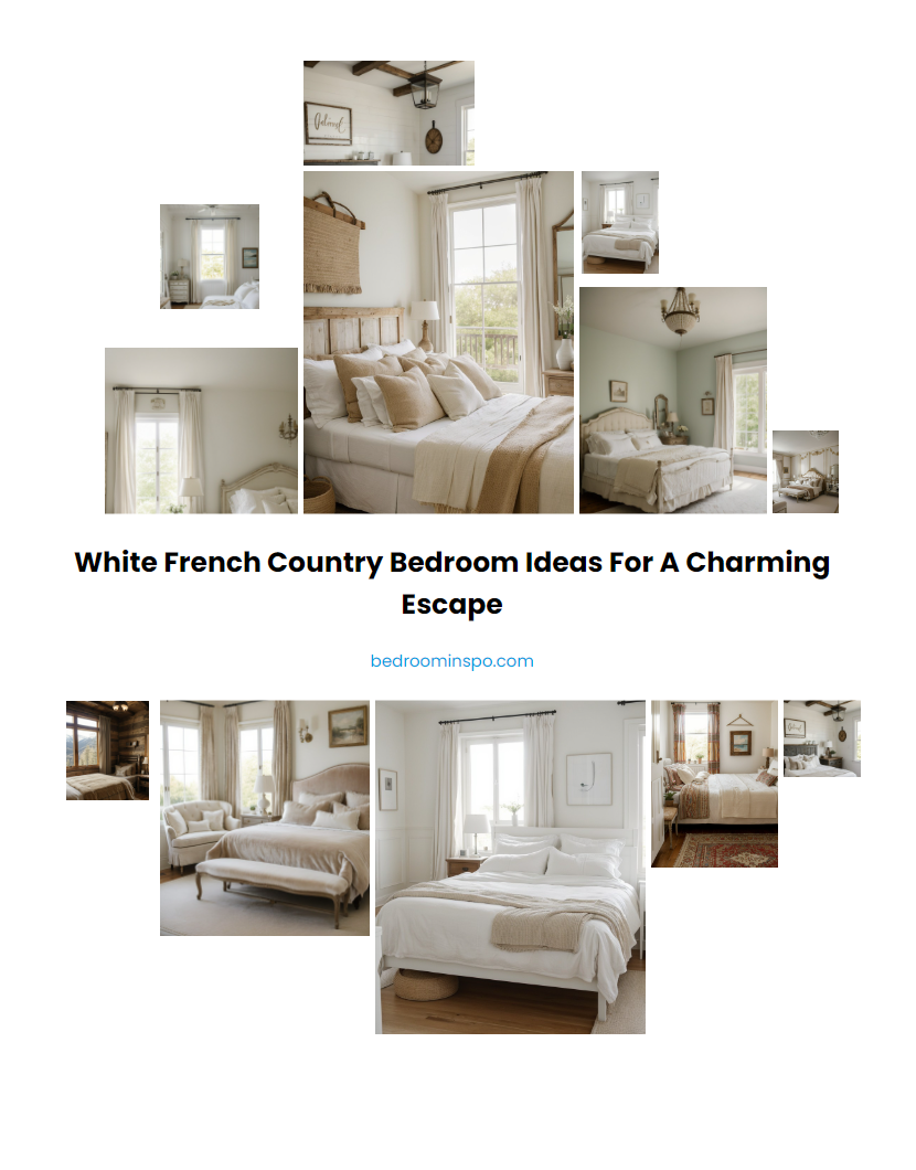 White French Country Bedroom Ideas for a Charming Escape