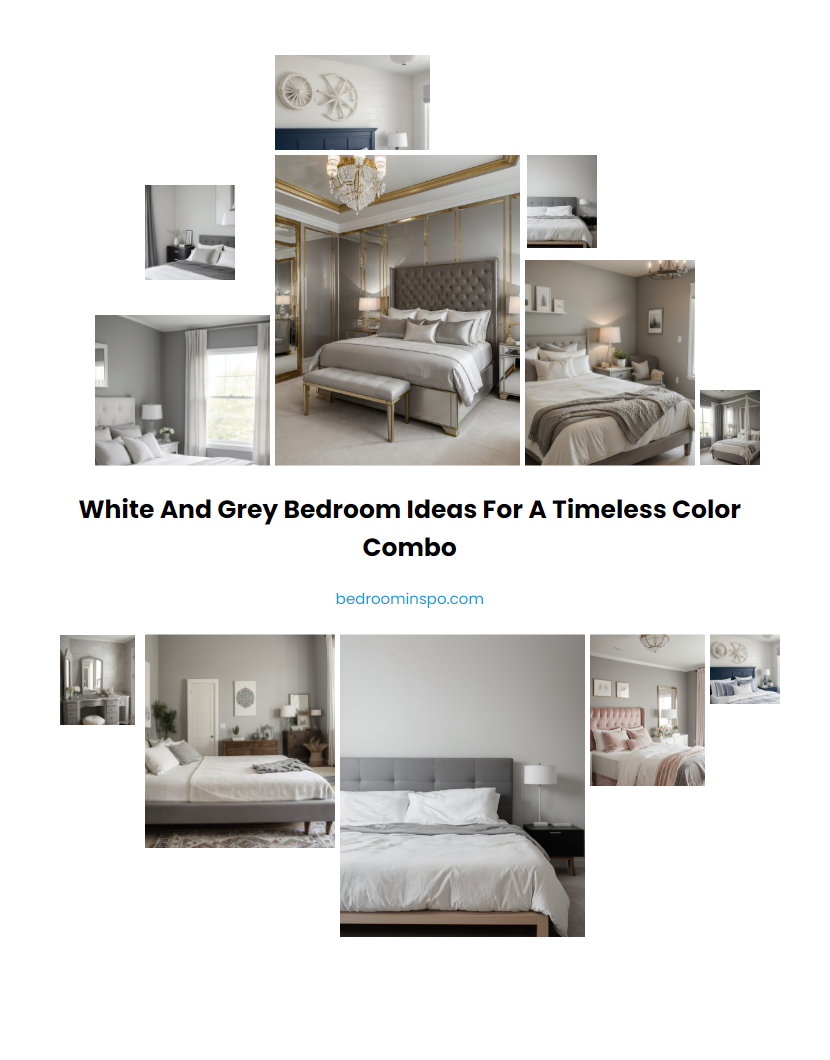 White and Grey Bedroom Ideas for a Timeless Color Combo