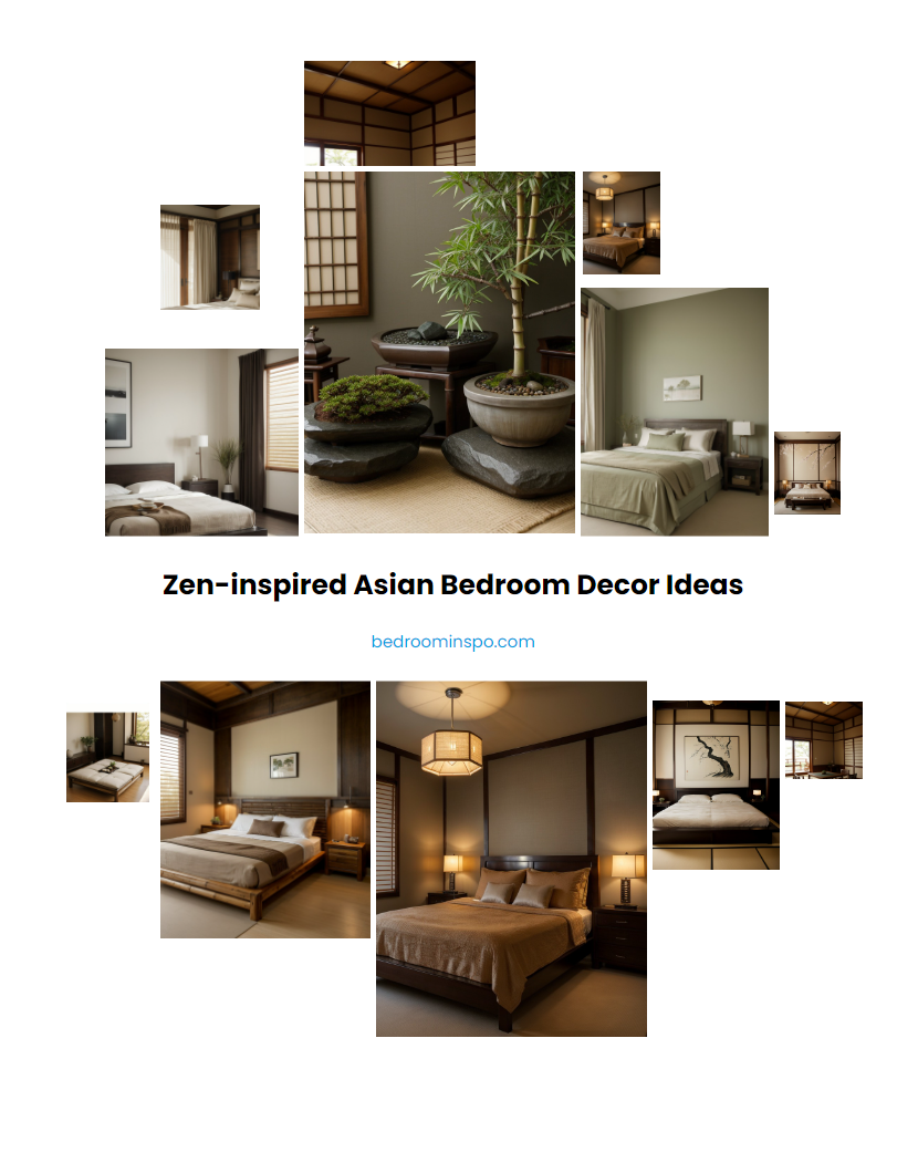 Zen-inspired Asian Bedroom Decor Ideas